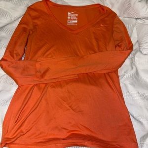 Nike long sleeve workout shirt!